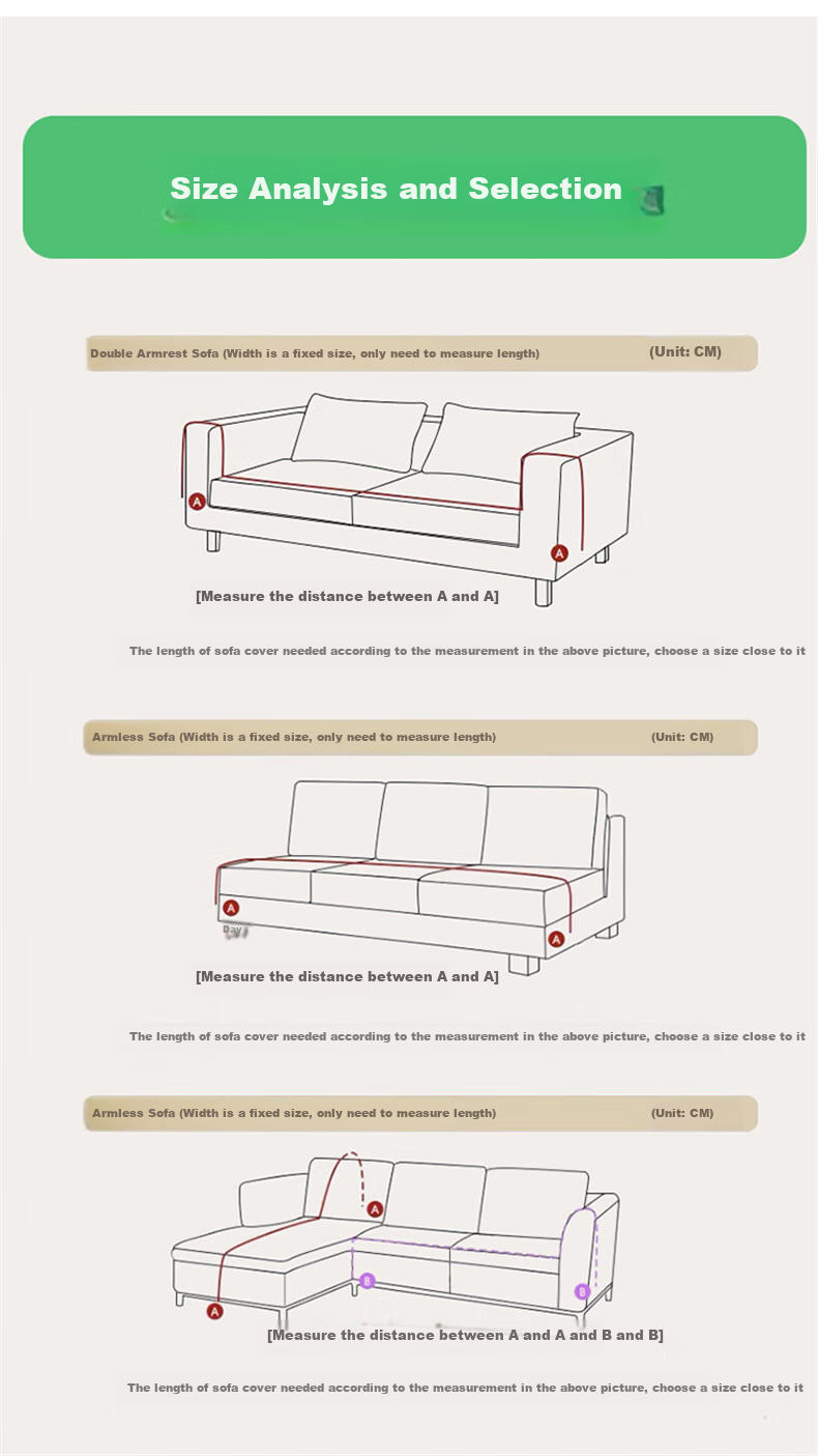 Wuyinliangpin Ice Silk Cool Sofa Cushion Four Seasons Seat Cover Non-slip Sofa Slipcover Covering Cloth 90*210 Comfortable 14
