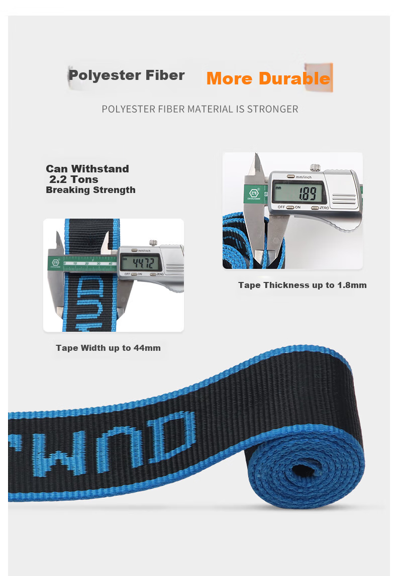 Geermu Single-Waist Safety Belt with Small Hook, 5 Meters, National Standard Electrical Safety Lanyard with Hook, GM3617 12