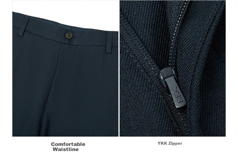 G2000 [Anti-Static] Spring And Autumn Mall-Matching Soft Comfortable Business Commute Formal Dress Pants, Dark Gray, Size 35 19