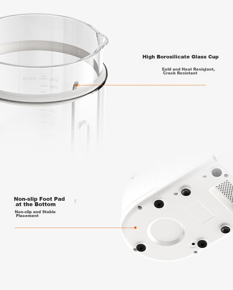 Joyoung High-Speed Blender, Quiet Variable Frequency Blender, Home Automatic Water Tank Juicer And Soy Milk Maker, 1.75L Noise Reduction Food Processor, B1U Subsidies 32