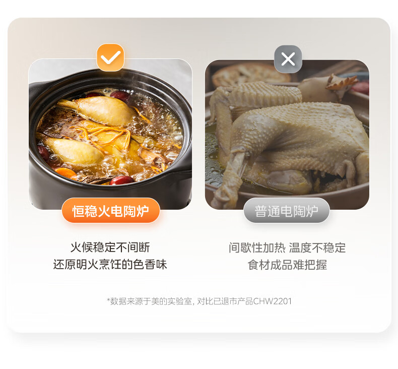 Midea Ceramic Cooker with Tea Brewing Function, Induction Cooker for Home Use, Ultra-Thin 38mm New Large Panel, 2200W High Power, Electromagnetic Stove for Hot Pot And Stir-Frying, Electric Cooker HW22EF01 17