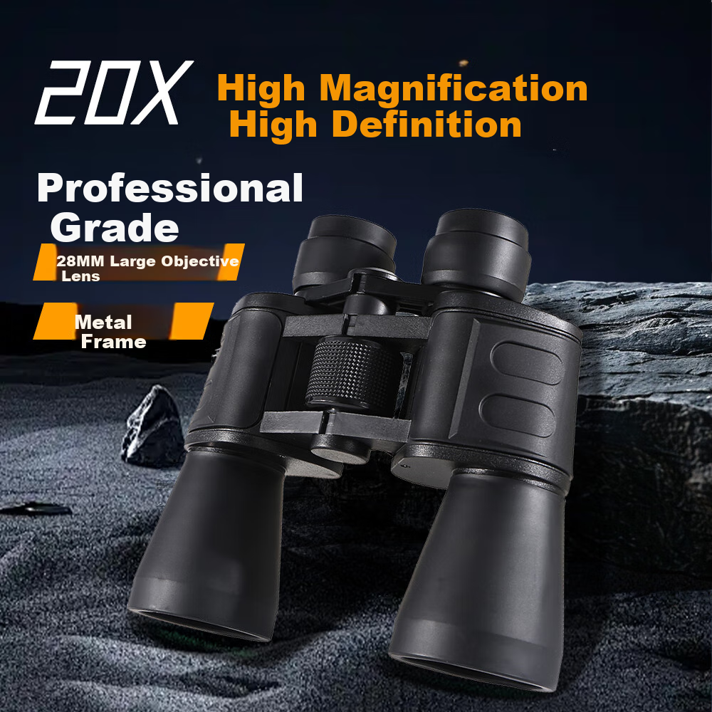 LUXUN Lieyu 1st Generation Binoculars, High-Definition, High-Magnification, Military-Grade with Night Vision, 100 Professional-Level Adult Outdoor Kilometer