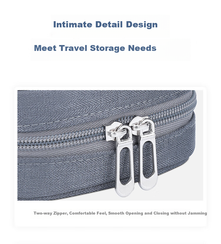 Biyoumei Digital Storage Bag Cable Volcano Storage Bag USB Flash Drive Power Bank Electronic Device Protective Case Power Adapter Accessories Portable Small Gray 10