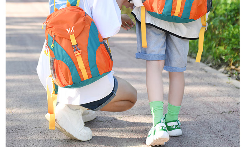 361° Kids Outdoor Backpack Lightweight Waterproof Primary School Student Book Bag Hiking Travel Shoulder Bag Parent-Child 2