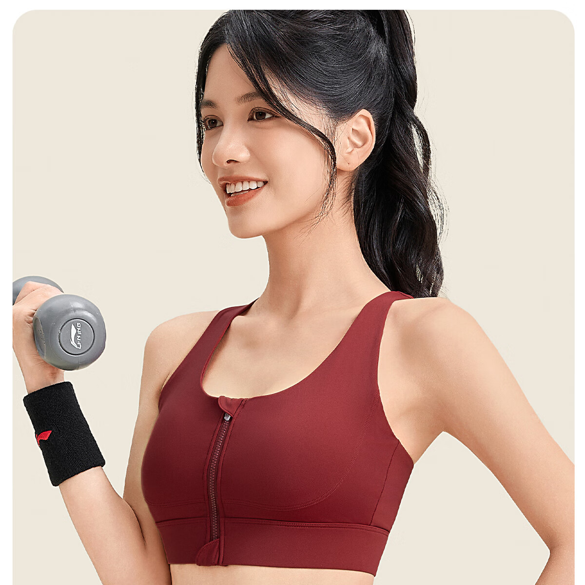 361° Sports Bra Shock Absorption High-Intensity Front Zipper Plus Size Yoga Bra Fitness Anti-Sagging Yoga Tank Top 21