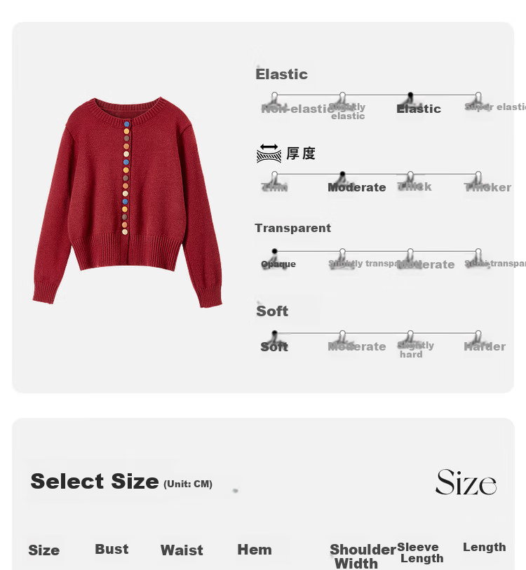 Sentubila Premium Knit Cardigan Women Autumn Winter Loose Slim Fit Petite Long Sleeve Jacket Top Dark Navy JM 10