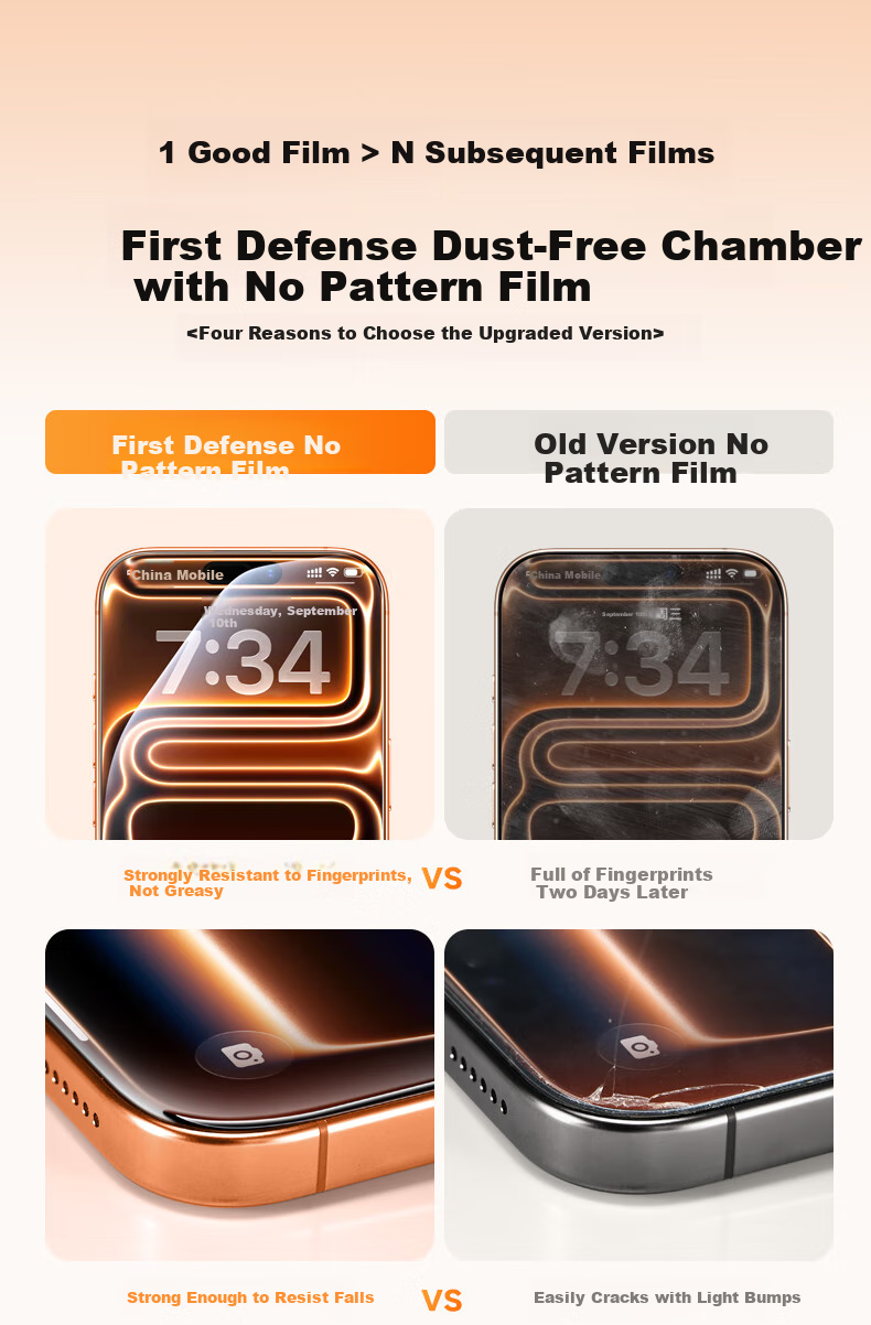DIVI [Over 200,000 Sold | Three-Pack] Tempered Glass Screen Protector for Apple IPhone 17 Pro Max, Anti-Drop, Anti-Fingerprint, Ultra-Thin, Full Coverage, Anti-Glare 2
