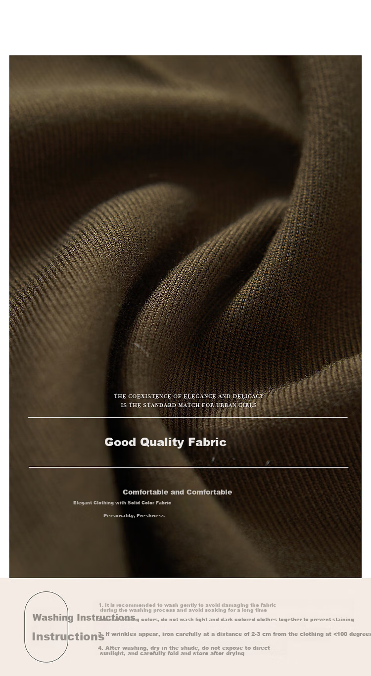 DME "Unconditionally Inclusive Leg Shape" Autumn Minimalist Design Patchwork Pleated Hem Decorative Button Straight Tube Concealed Meat Casual Pants 6