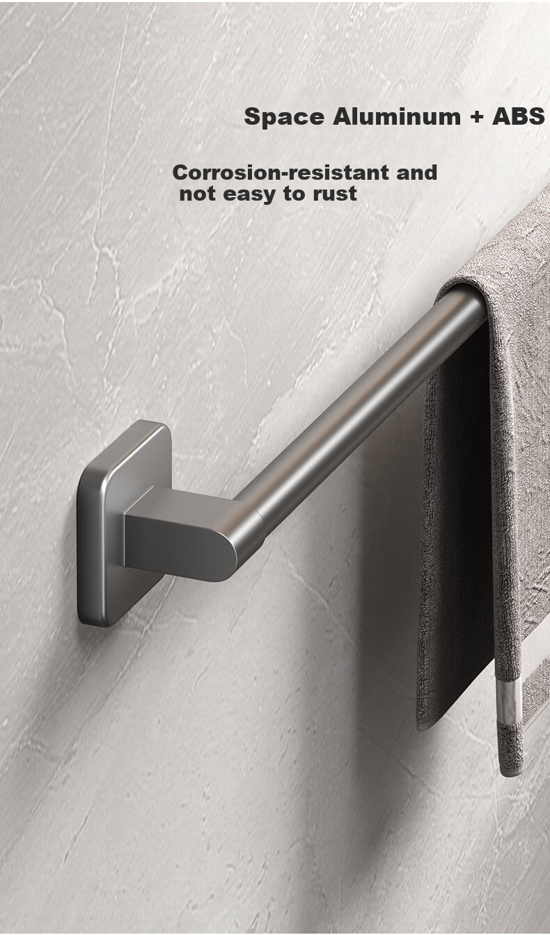 Huxiansen Bathroom Slipper Rack, Wall-Mounted without Drilling, Storage Shelf for Bathroom, Hanging Rack for Toilet, Door-Back Hanger 6