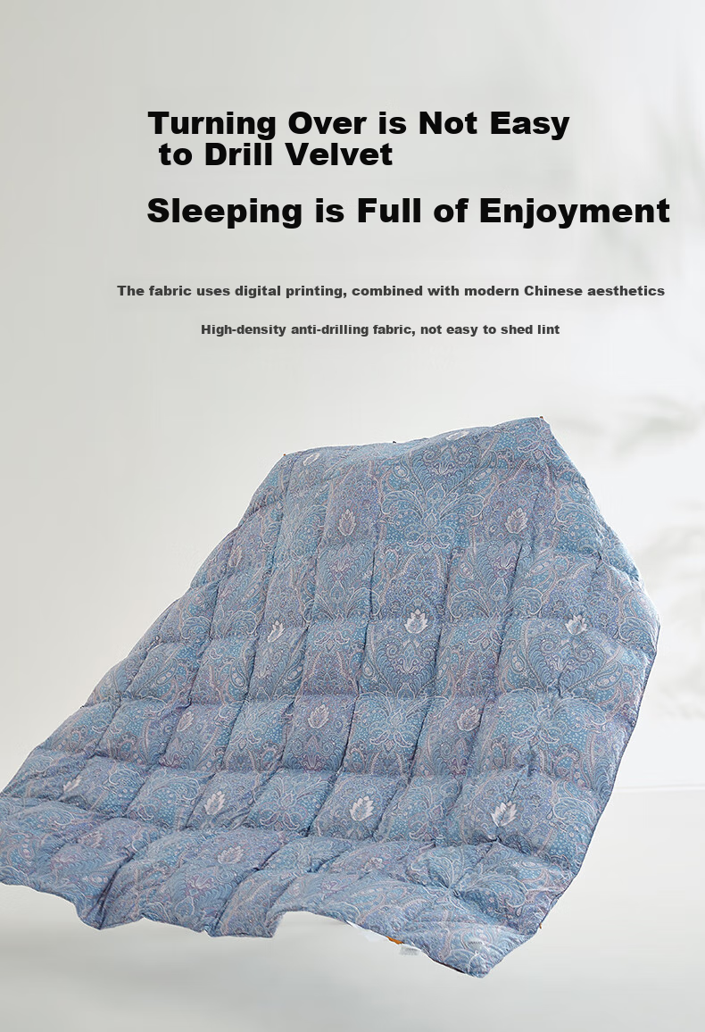 BEYOND Home Textiles, down Comforter, Antibacterial Washable 95% White Goose Down Duvet, Winter Quilt Insert, 550g Filling, 150*210cm 12