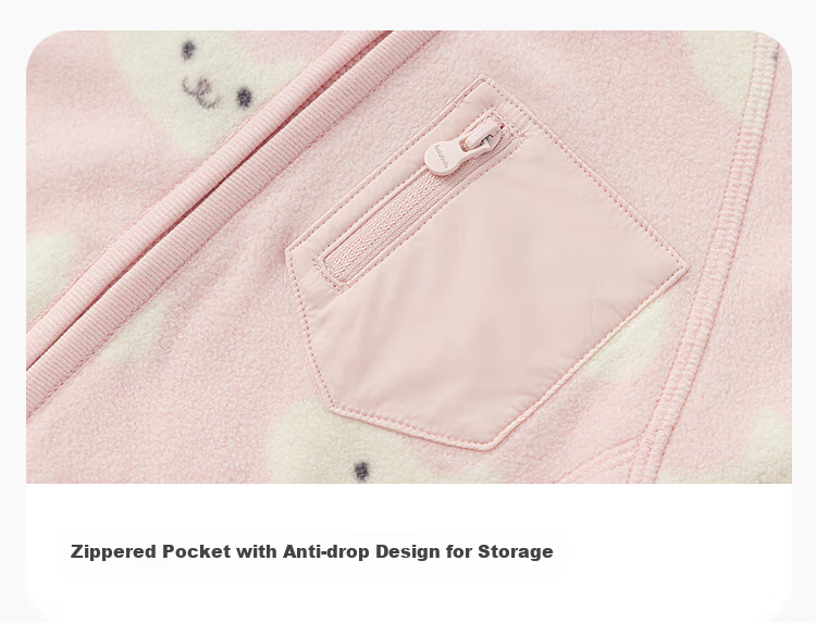 BALABALA Kids' Wear Baby Coat Boys and Girls Fleece Lined Inner Wear 2025 Autumn Winter【Same Style as in Stores】201425105202 5