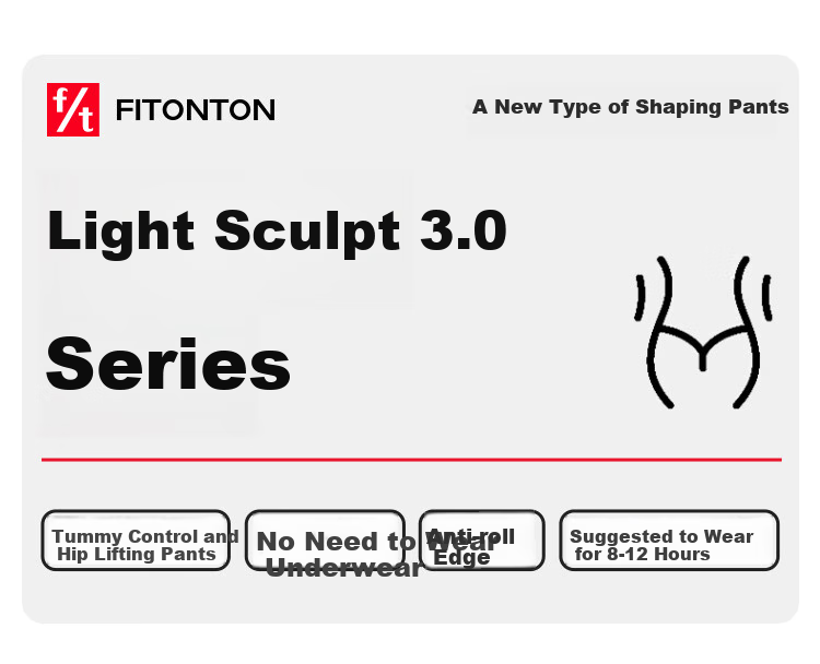 FitonTon High-Waisted Strong Tummy Control Shaping Panties for Postpartum Women, Invisible Butt-Lifting Slimming Hip-Cinching Safety Shorts for Wome 2