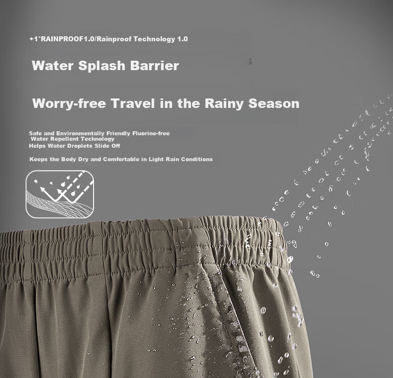 361° Men's Pants, Spring And Summer New Style, Rain-Proof Sports Outdoor Hiking Cargo Straight Loose Trousers, 652533705-2 3