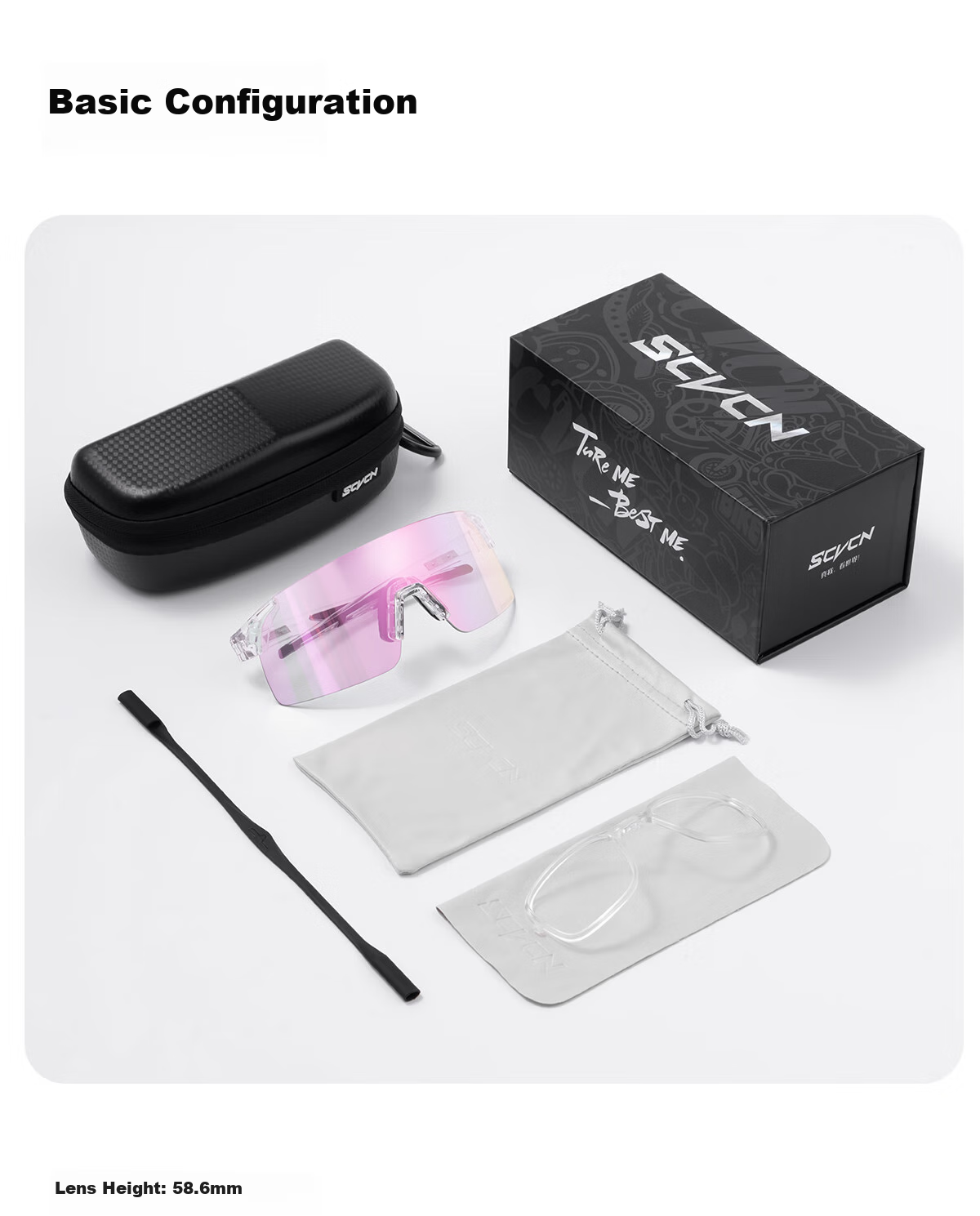 SCVCN Cycling Glasses with Anti-Fog And Photochromic Lenses, Outdoor Sports UV Protection Hiking Windproof Goggles 22