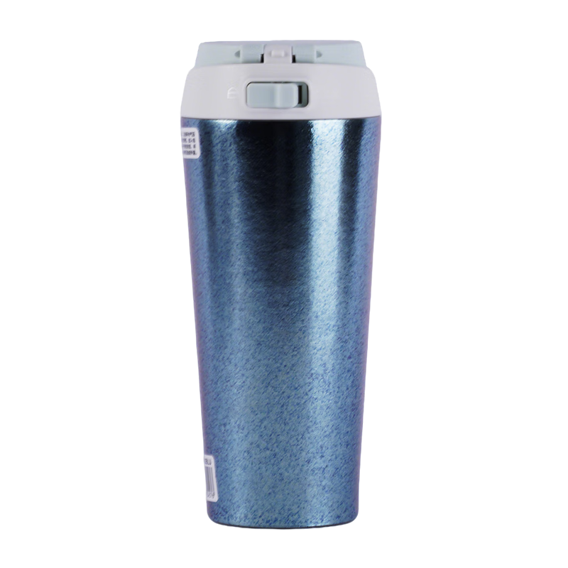 LocknLock Pure Titanium Insulated Coffee Cup Antibacterial Portable Car Travel Water Bottle LHC4492BLU Blue 550ml