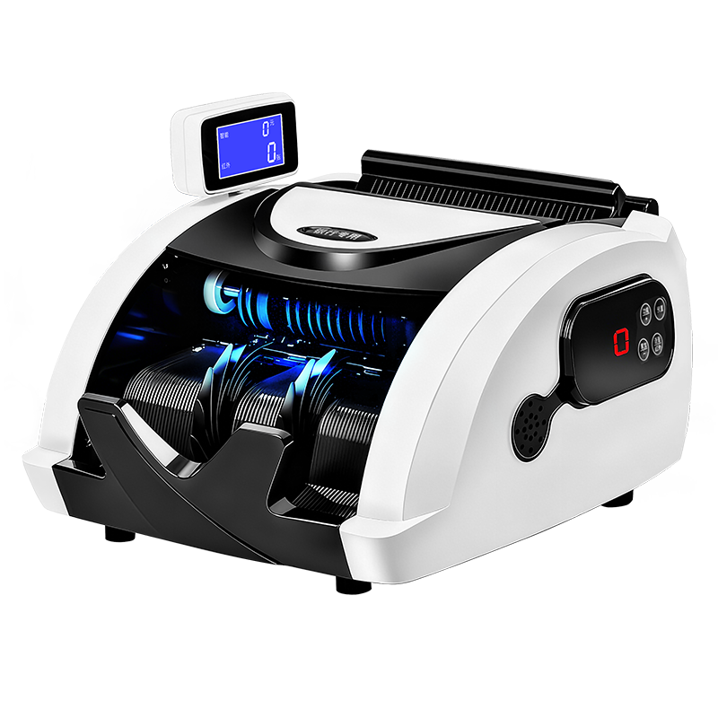 Weirong T3 Black and White Banknote Counter for New RMB Office Commercial Currency Detector with Intelligent Voice and Mixed Old and New Banknote Counting