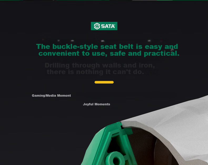 Shida SATA Brushless Air Drill Lithium Battery Drill High-Power Putty Mixer Cement Mortar Mixer D05718 23