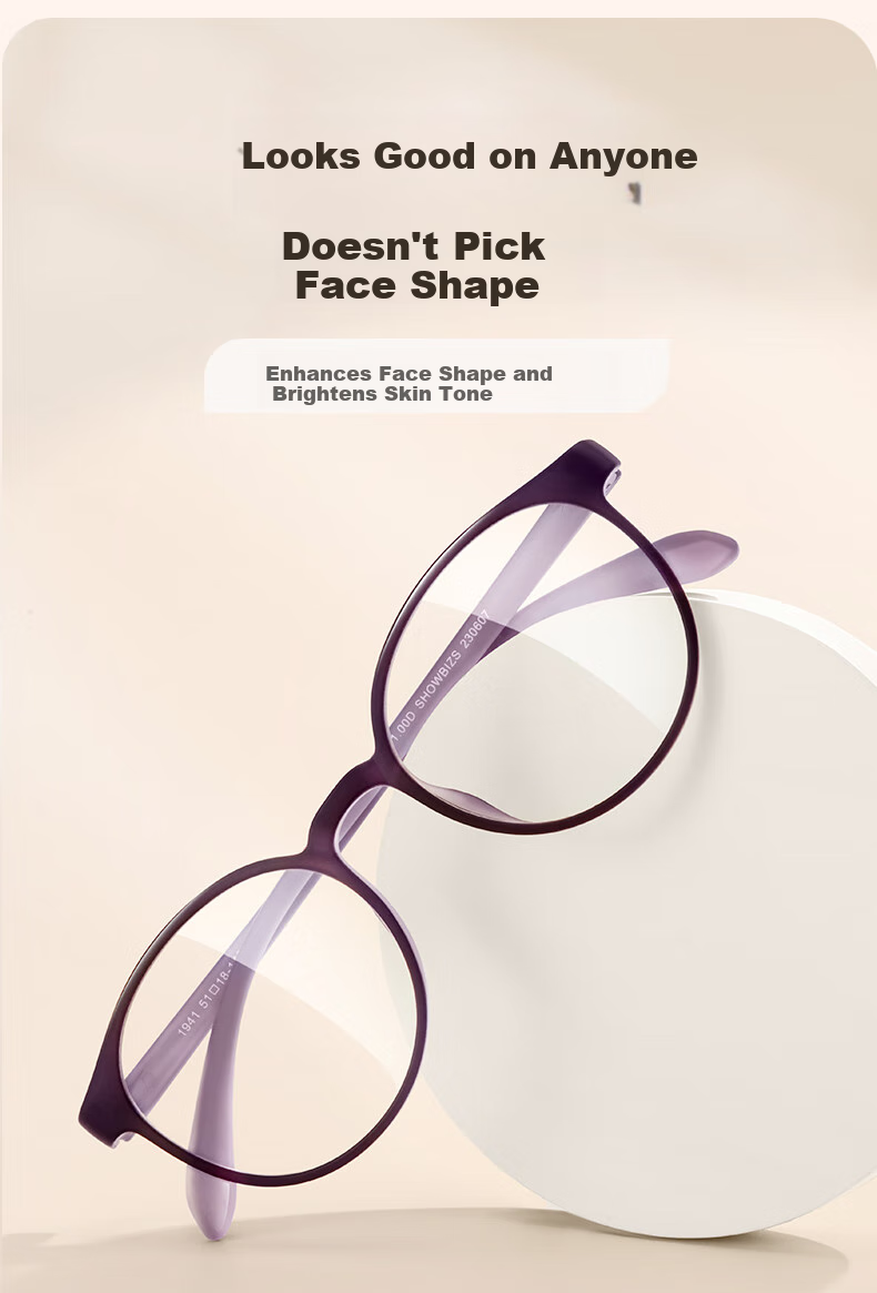 SHOWBIZS Anti-Blue Light Reading Glasses for Middle-Aged And Elderly Men And Women, Comfortable Elegant Presbyopic Glasses for Seniors 1941 2