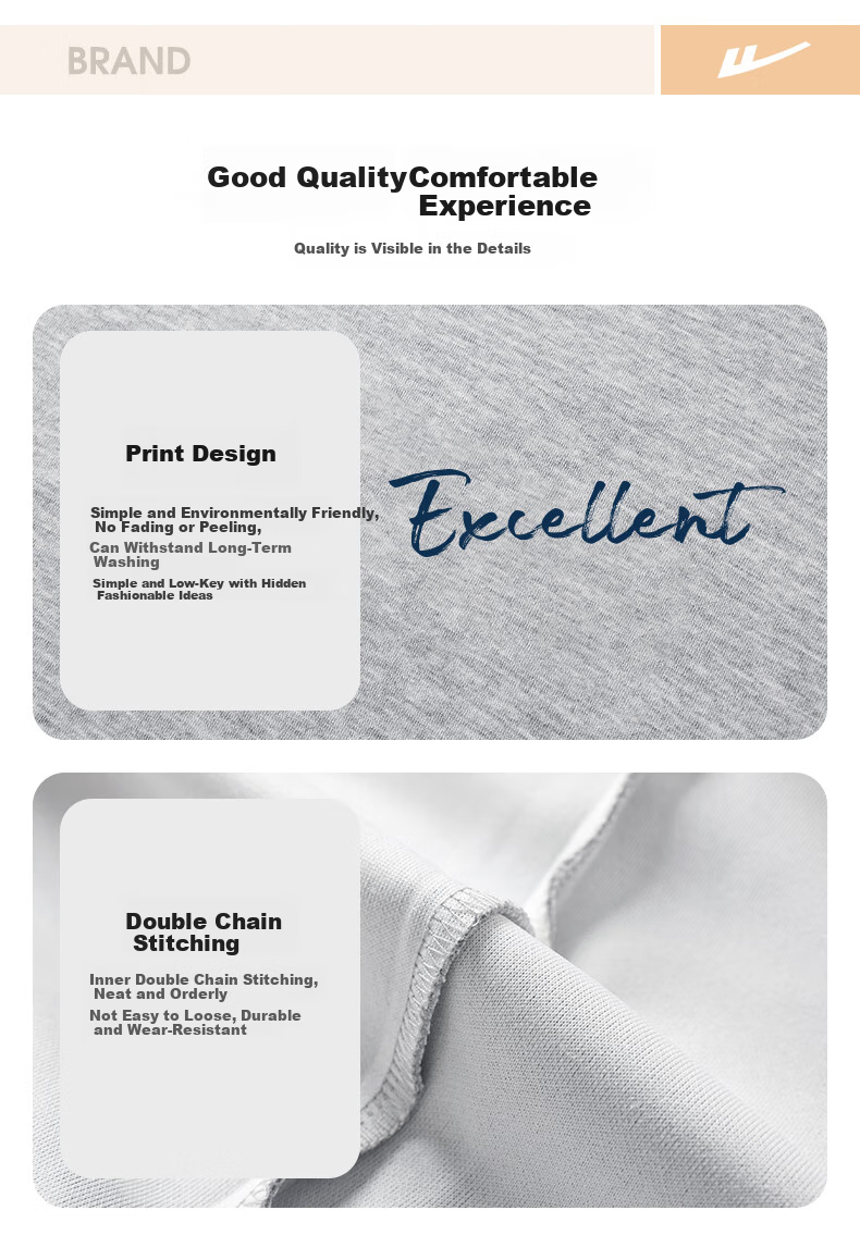Huili Men's Sweatshirt, Autumn Simple Letter Print Long-Sleeve T-Shirt, Loose-Fitting Top, Round Neck Undershirt, Floral Gray, XL 9