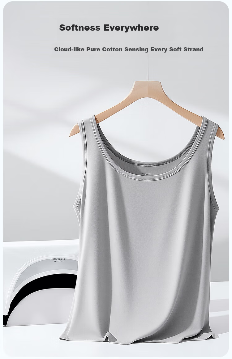 Comfortable and Cool Modal Camisole with Side Coverage, Perfect for Layering, Women's Thin Summer Tank Top 4