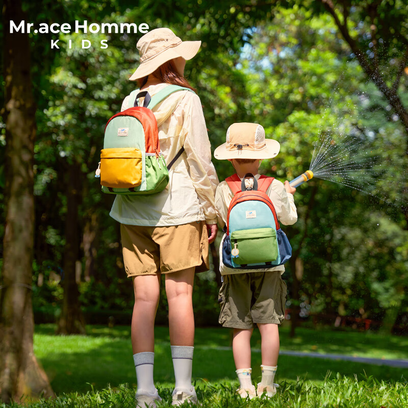 Рюкзак детский Mr. Ace Homme Kids для детского сада, для учеников 1-3 классов, большая вместимость, водоотталкивающий, карамельный, размер M