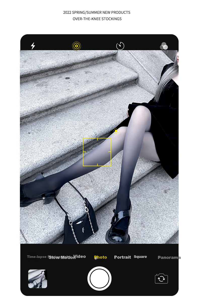 LangSha Gradient Color Sheer Pantyhose for Women Summer Ultra-Thin Tights Pure Lolita Sexy Gradient Black Stockings Gradient Green One Pair One Size 4