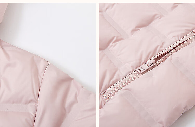 Demana [Milk Ball First Snow] Women's Winter High Warmth 90% Duck Down Quilted Tape Edge Down Jacket 21