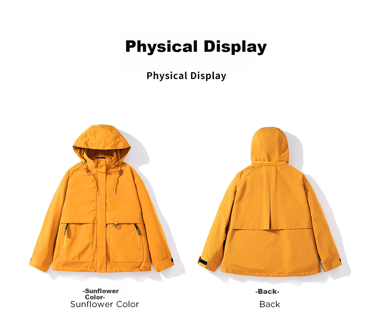 OUTDOOR PRODUCTS [Huangmeirou] Functional Three-In Fleece Jacket for Women, Windproof Coat, China Red 21