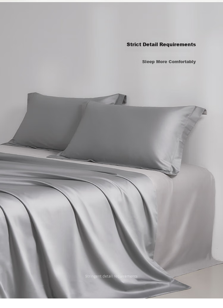 JIEBO 100% Cotton Bed Sheet, 245cm X 250cm, Class A Long-Staple Cotton, Single Item, Suitable for 1.5/1.8m Beds 3