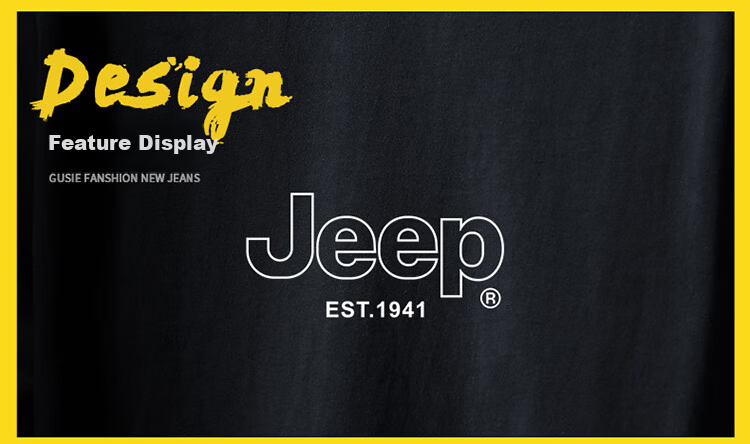 JEEP Men's Long-Sleeve T-Shirt, Loose-Fit Round Neck Undershirt for Spring And Autumn, Pure Cotton Versatile Top, Men's Clothing, Black, M 11