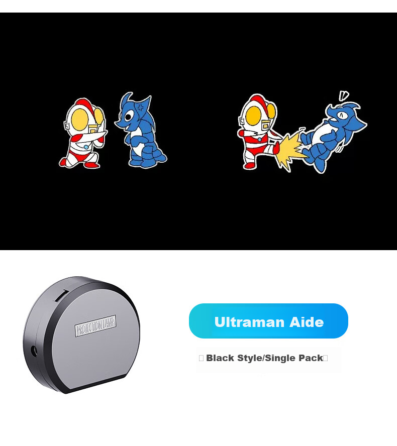 Siwangongli Children's Bicycle Electric Projection Light, Dynamic Atmosphere Lamp, Night Riding Motorcycle Skateboard Balance Bike Cartoon Warning Light 11