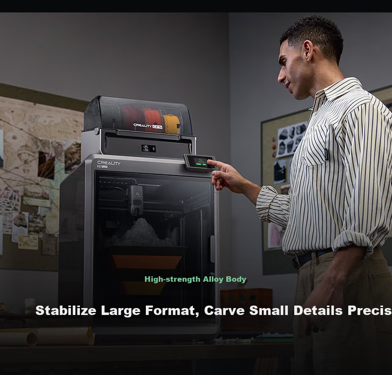 Creality K2 3D Printer Desktop Home FDM Fully Automatic Leveling Large Size High-Speed 3D Printing Machine 11