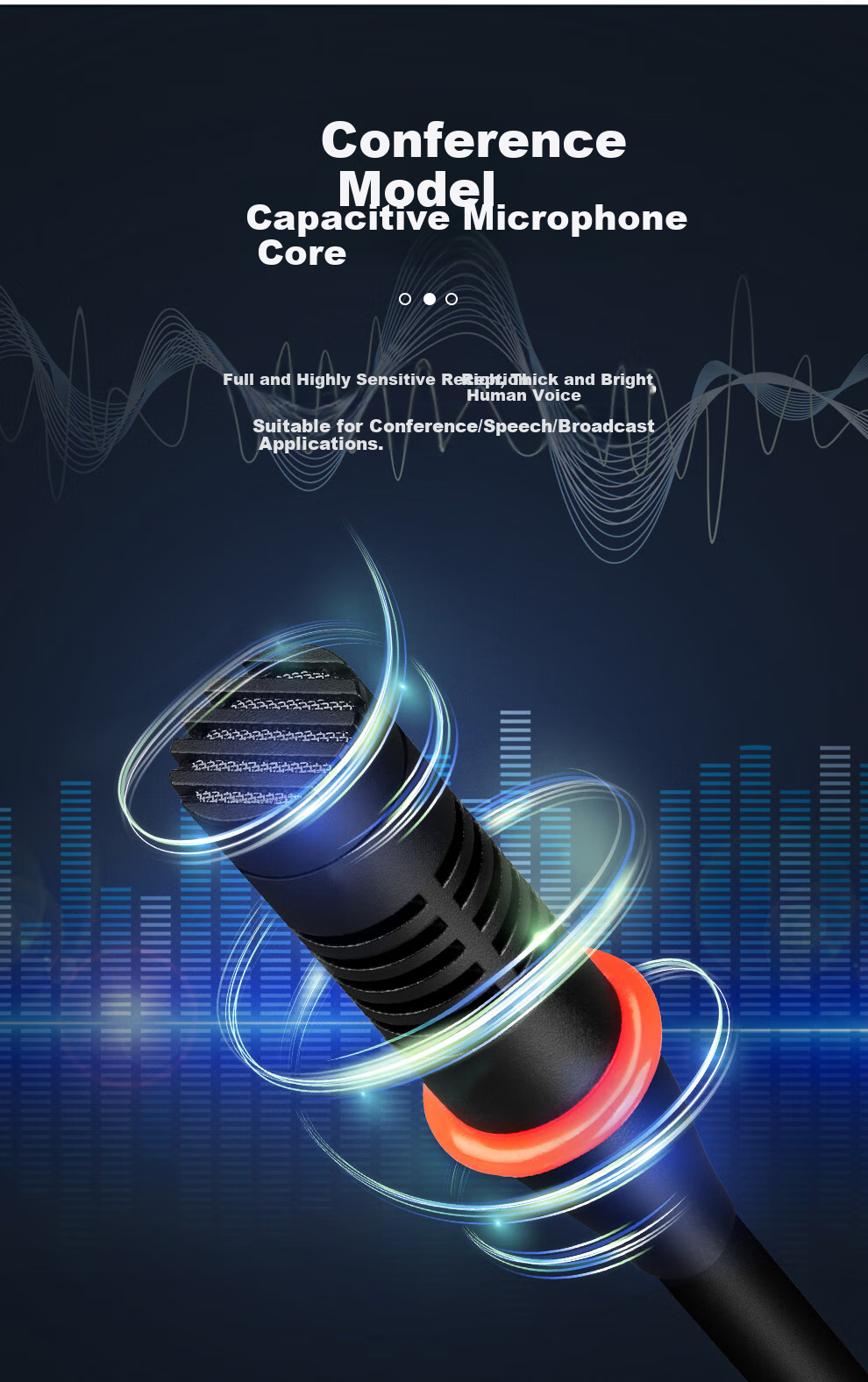 Depusheng DF208 Professional Wireless Microphone, One-To for Stage Performance, KTV Singing, Training, Video Conferencing, Hosting, School And Home Use, Frequency-Modulated Handheld Microphone with Anti-Howling Metal Desig 8