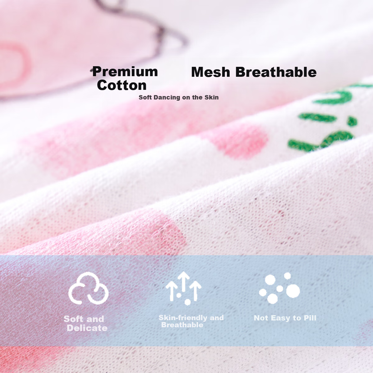 DEESHA [100% Cotton] Children's Pajamas, Girls' Spring And Summer Thin Long-Sleeve Home Wear Set, Girls' Round Neck Air Conditioning Clothes