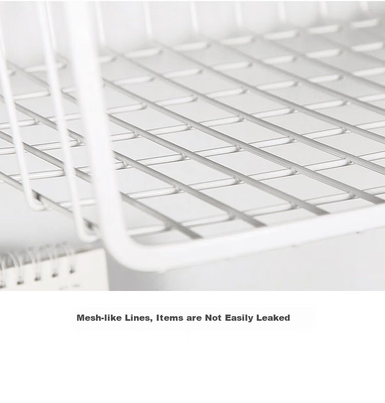 Ourunzhe Under-Cabinet Storage Rack, No Drilling Required, Cabinet Organizer, Hanging Divider, Kitchen Spice Rack, Hanging Basket, Under-Cabinet Shelf 12