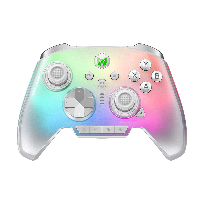 Mojiang Rainbow 3 Wireless Game Controller Pro, Micro-Motion Elite Switch 2 TV Steam/PC Xbox Mobile Computer Tablet Wired FPS Star Flash Bluetooth Apex Delta
