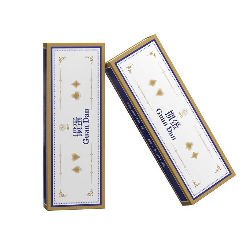 Deschen Business Gift Premium Quality Guandan Playing Cards Gift Box Set Durable for Guandan Board Game Competition