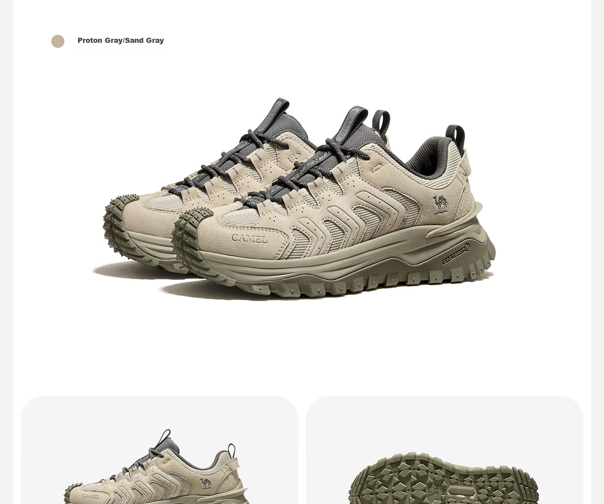 CAMEL Outdoor Hiking Shoes for Men, 2025 Autumn New Model, Durable Trekking Shoes, Versatile Sports Casual Shoes 7011 29