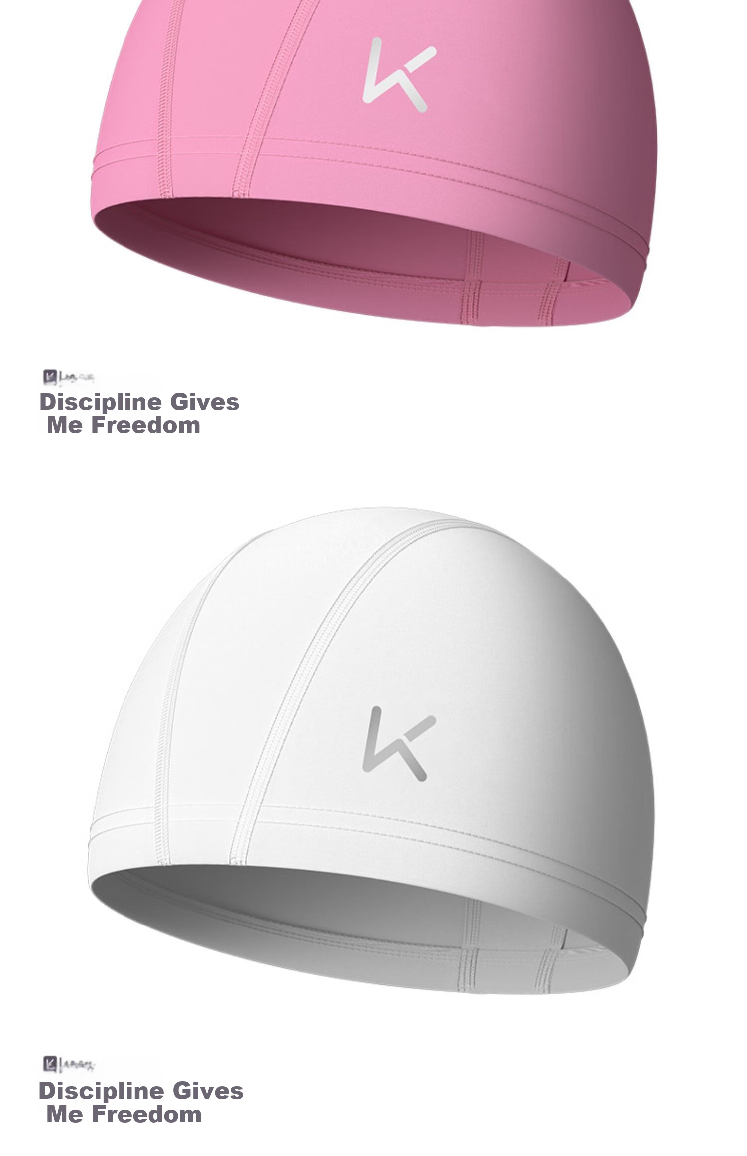 Keep Swimming Cap for Men And Women, Comfortable Fabric, Non-Binding, Large Size, Long Hair Protection, Ear Protection, Adult Cap, Swimming Equipment, White 7