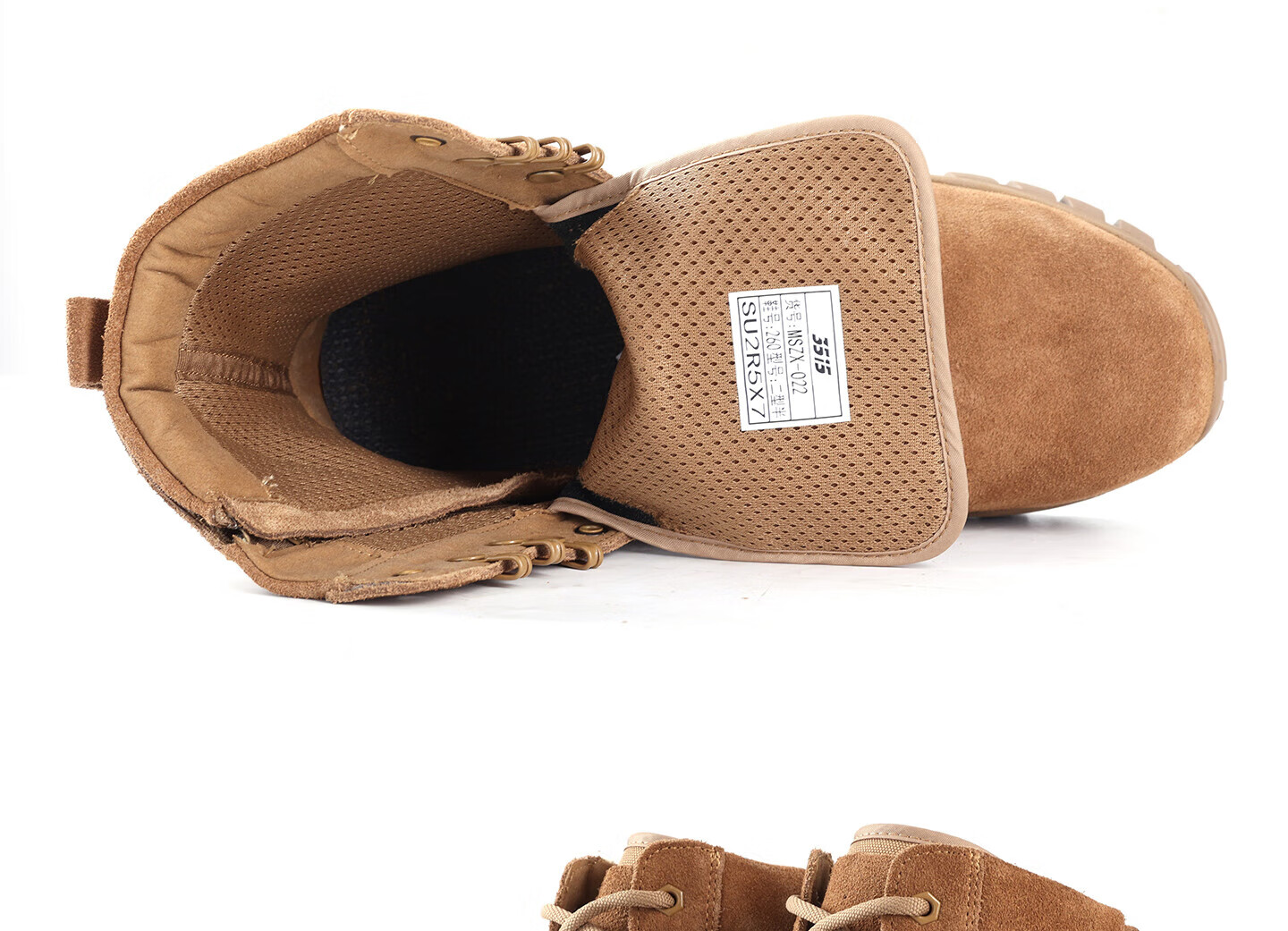 3515 Training Boots New Style Brown Combat Boots Outdoor Desert Boots Suede Leather Hiking Boots Four Seasons Single Shoes Size 44 12