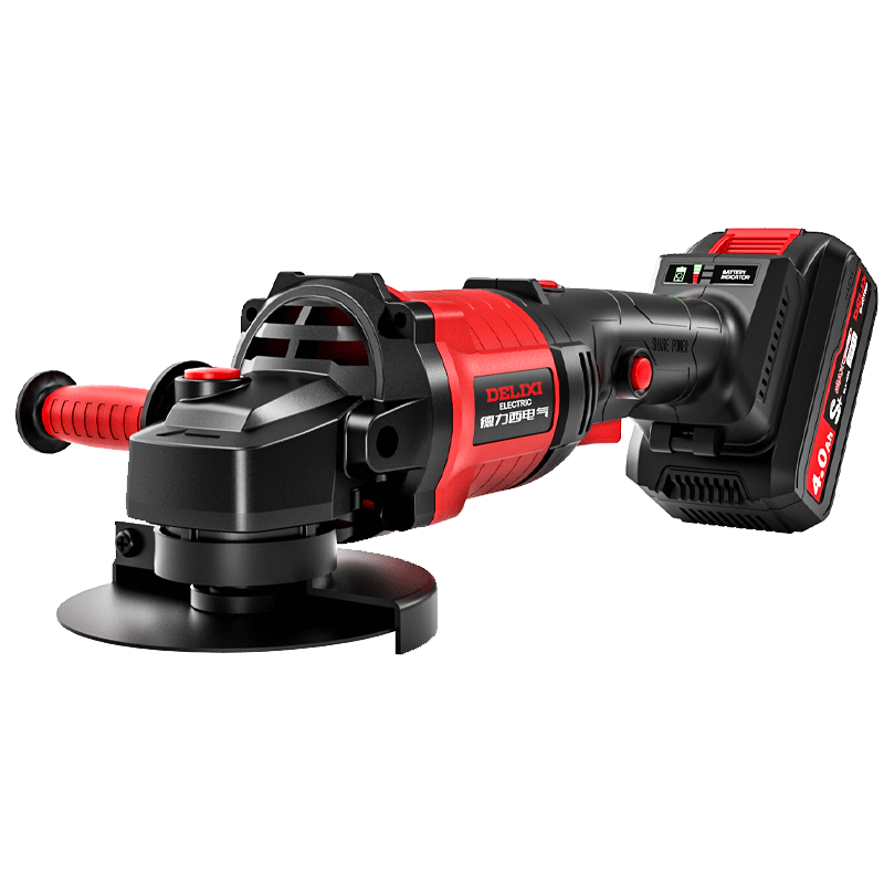 Deli Xidianqi Brushless Lithium-Ion Angle Grinder, Polisher, Sander, Rechargeable Multi-Function Cutting Machine, Angle Grinder, Power Tool