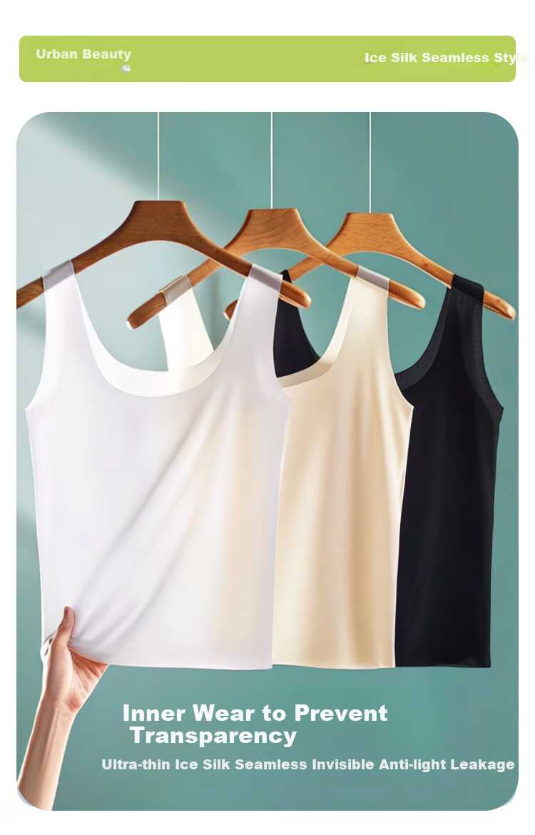 Dushiliren 2-Piece Set of Women's Camisole Tank Tops, Lightweight Spring And Summer Style, Slim Fit, Beautiful Back Design, Suitable for Outer Wear Or As Undershirt, Sleeveless Sports Top 5