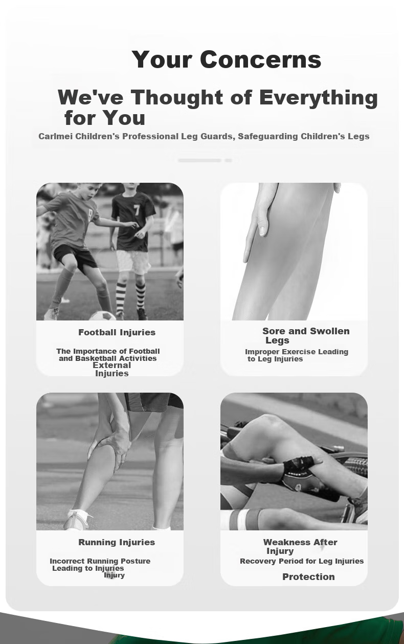 KELME Dedicated Anti-Collision Shin Guard Sports Protective Gear for Children's Leg Guards Skateboarding Soccer Shin Protection Equipment for Boys And Girls 2