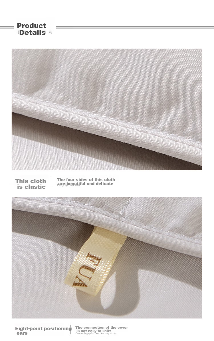FUANNA down Comforter, 50% White Goose Down, Winter Double Thick Duvet Insert, 1400g Filling, 203×229cm Starry Sky 15
