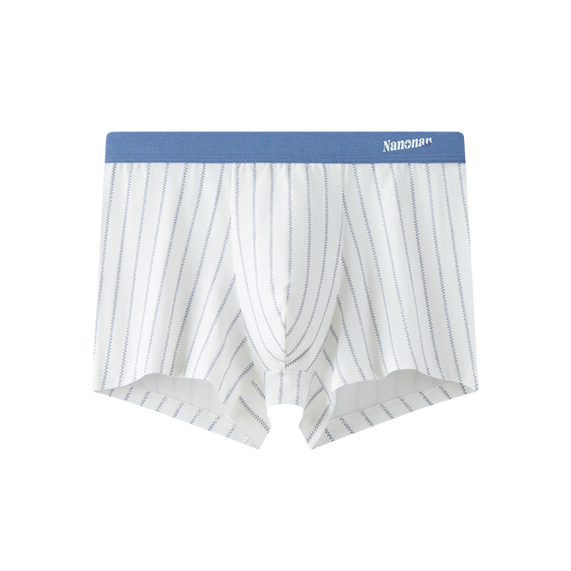 Hengyuanxiang Boys' Puberty Pure Cotton Underwear, Middle And High School Students, Chubby Kids Boxer Briefs, Four-Corner Shorts, 10A Antibacterial