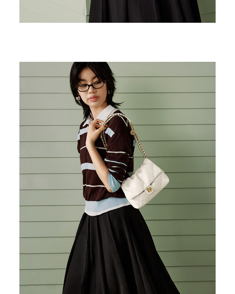 JUST STAR Celebrity-Style Handbag for Women, 2026 New Luxury Shoulder Crossbody Bag, Underarm Bag, Ladies' Purse, Birthday Gift 8