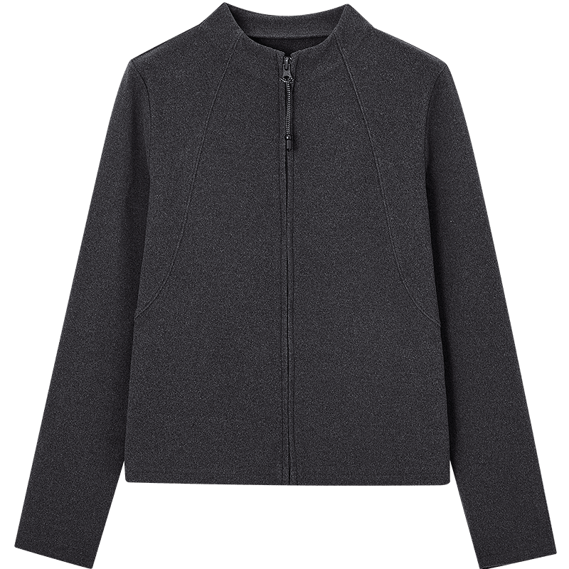 Demana [Delicate 280G German Velvet] Autumn Urban Sports Style Curved Seam High Elastic Comfortable Women's Jacket