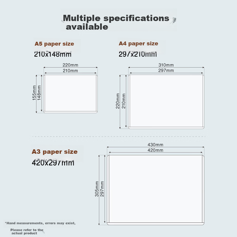 DSB (Disbi) A3 Transparent Hard Plastic Sleeves, Document Holders, Display Frames, PVC Card Sleeves, Hard Plastic Covers, Paper Protectors, Material Display Bags, Card Pouches, Kshi (Card) 10 Pieces Per Pack
