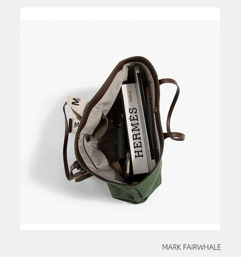 Mark Fairwhale New Large Capacity Tote Bag for Women Commuter Shoulder Handbag Versatile Birthday Gift 6