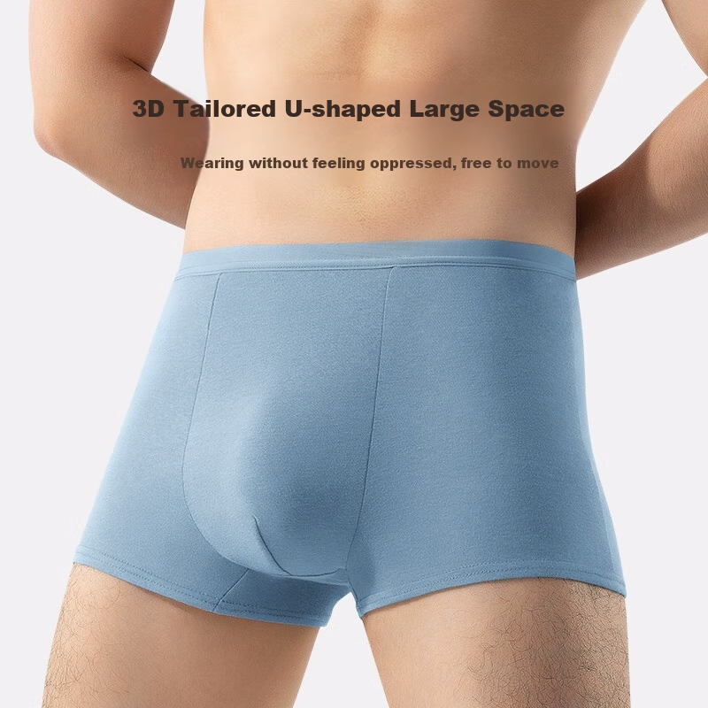Одноразовые мужские боксеры BADIGAO, 2XL, 4 пары, стерильные, из чистого хлопка, для путешествий и командировок